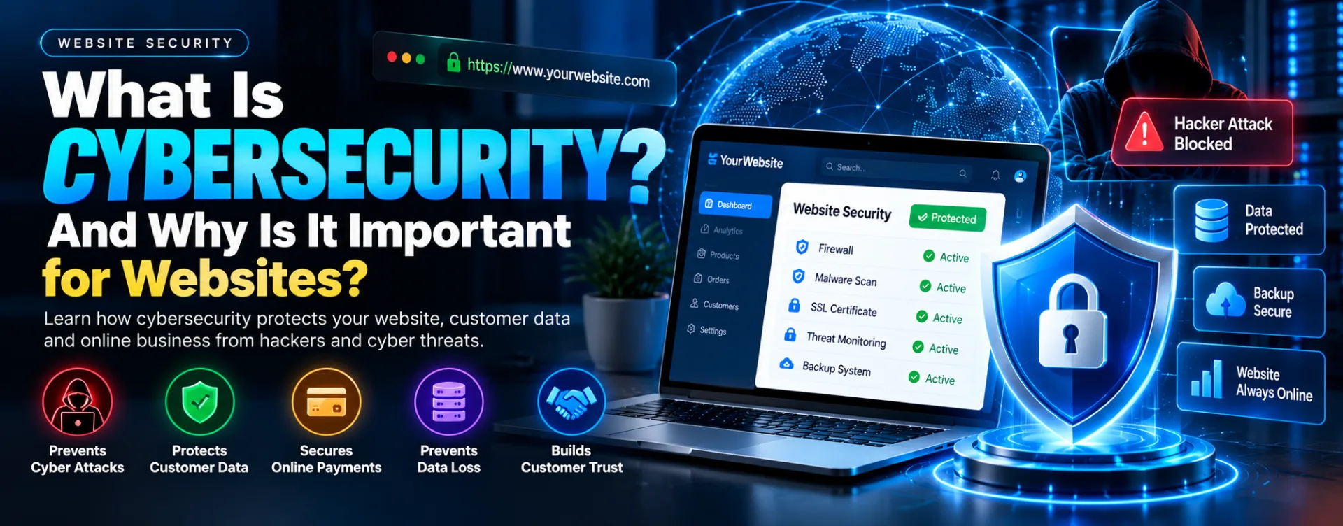 The Importance of Cybersecurity for Websites: A Complete Guide to Online Protection